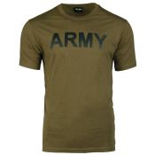 T-Shirt Army, oliv 
