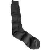 Socke Coolmax lang, schwarz 