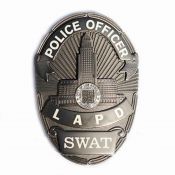 Badge Police Officer LAPD SWAT 