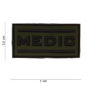 Rubber Patch Medic, oliv 