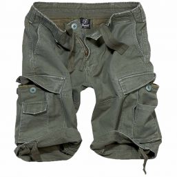 Shorts Vintage von Brandit, oliv 