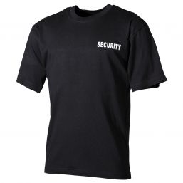 T-Shirt Security, schwarz 