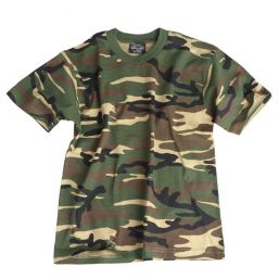US Army Kinder-T-Shirt, woodland 