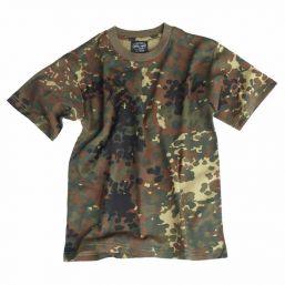US Army Kinder-T-Shirt, flecktarn 