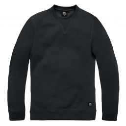 Sweatshirt Greely von Vintage Industries, schwarz 