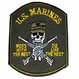 Patch US Marines Skull 