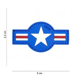 Rubber Patch Airforce, blau 
