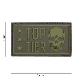 Rubber Patch Top Tiger, oliv 